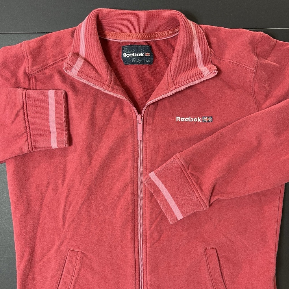 Vintage Reebok Track Jacket Women's‎ Large Y2K Retro Dopamine 90s